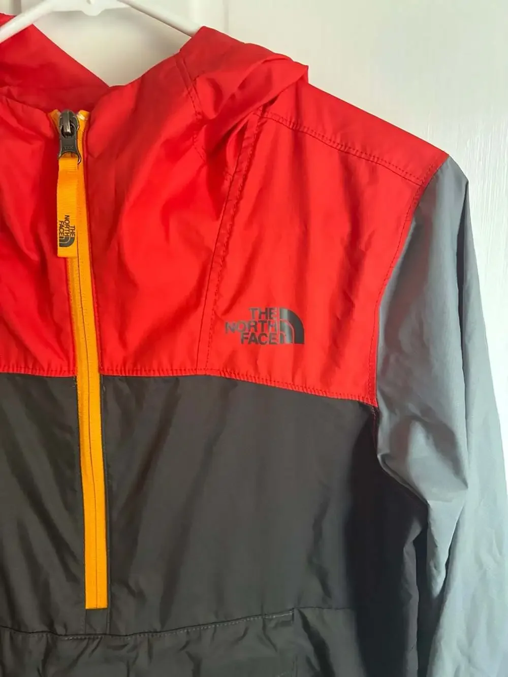 The North Face pullover windbreaker